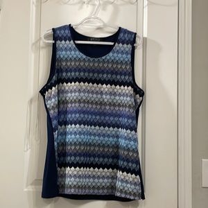 Sleeveless dressy tank